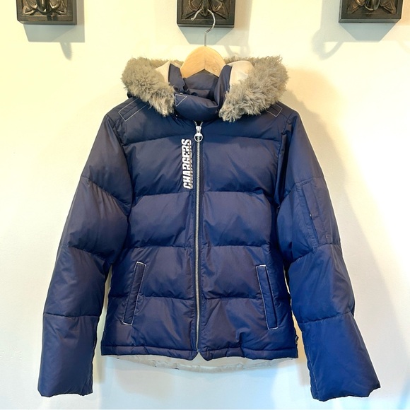 ⚡️San Diego Chargers NFL Puffer Jacket - Picture 3 of 13